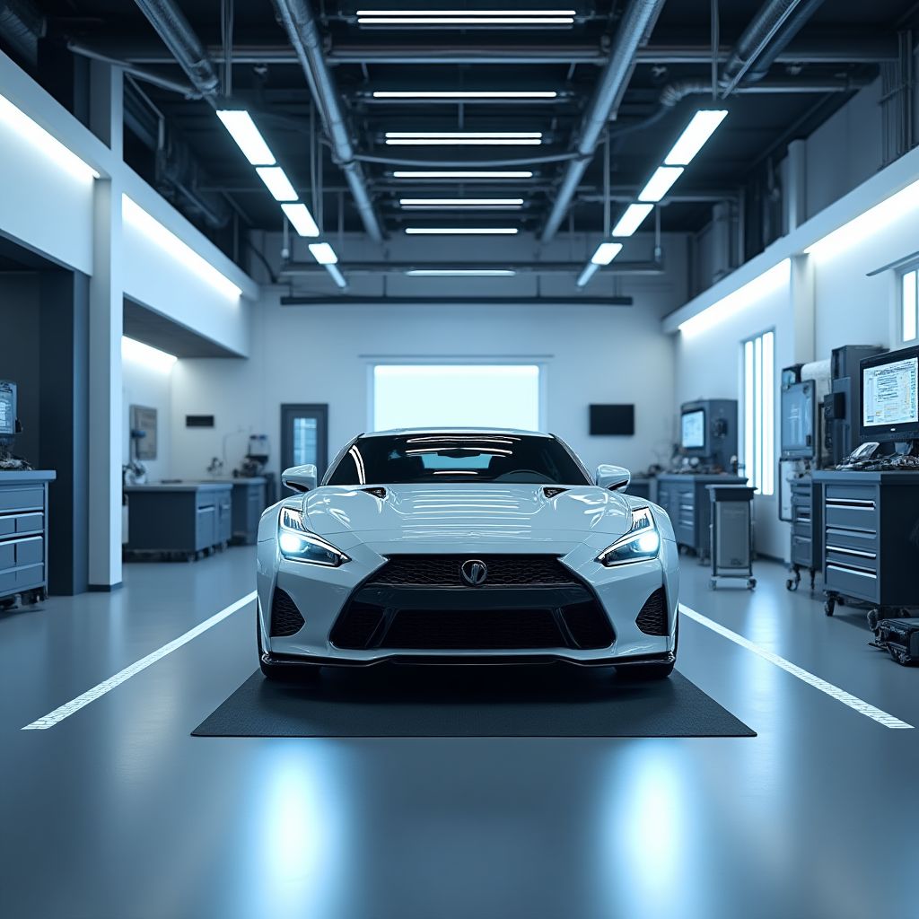 Visión de futuro de servicio automotriz